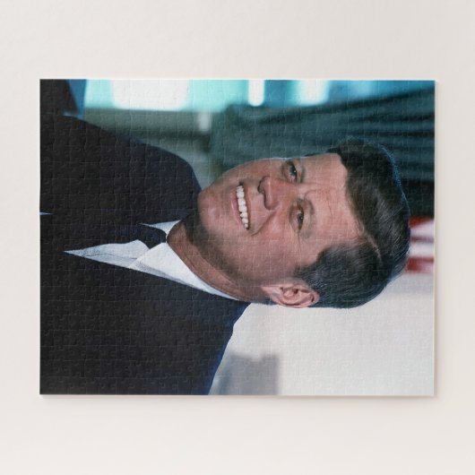 Oval Office of President John F. Kennedy Puzzle (Horizontal)