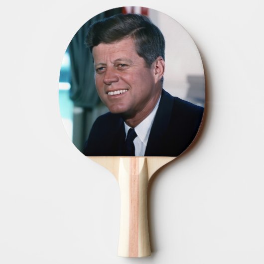 Oval Office of President John F. Kennedy Tischtennis Schläger (Rückseite)