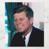 Oval Office of President John F. Kennedy Weinetikett (Einzelnes Label)