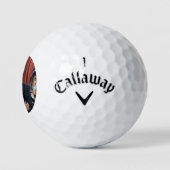 Oval Office Portrait, Obama Barack US-Präsident Golfball (Logo)