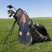 Oval Office Portrait, Obama Barack US-Präsident Golfhandtuch (Gras)