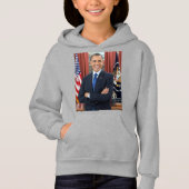 Oval Office Portrait, Obama Barack US-Präsident Hoodie (Vorderseite)
