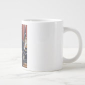 Oval Office Portrait, Obama Barack US-Präsident Jumbo-Tasse (Rechts)