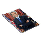 Oval Office Portrait, Obama Barack US-Präsident Notizblock (Rechte Seite)