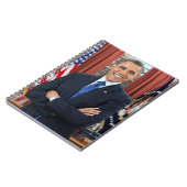 Oval Office Portrait, Obama Barack US-Präsident Notizblock (Linke Seite)