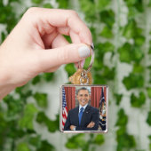 Oval Office Portrait, Obama Barack US-Präsident Schlüsselanhänger (Hand)