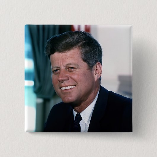 Oval Office Präsident John Jack F. Kennedy Button (Vorderseite)