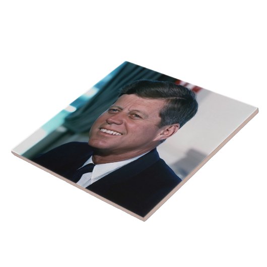 Oval Office Präsident John Jack F. Kennedy Fliese (Seite)