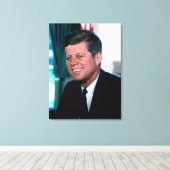 Oval Office Präsident John Jack F. Kennedy Leinwanddruck (Insitu (Holzboden))