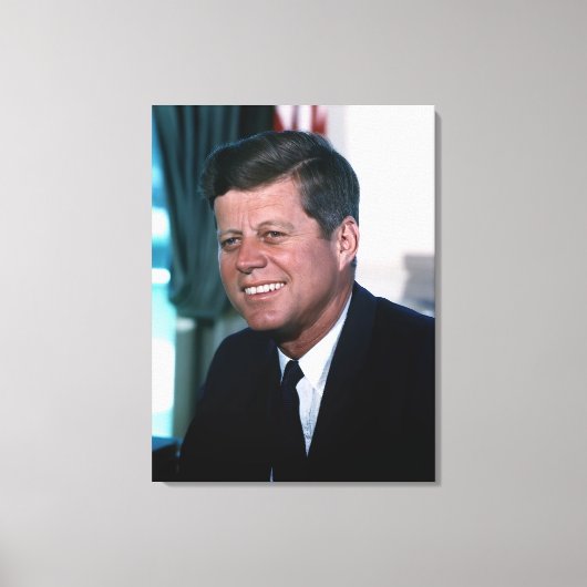 Oval Office Präsident John Jack F. Kennedy Leinwanddruck (Vorderseite)