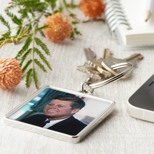 Oval Office Präsident John Jack F. Kennedy Schlüsselanhänger (Seite)