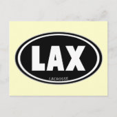 oval schwarz postkarte (Vorderseite)