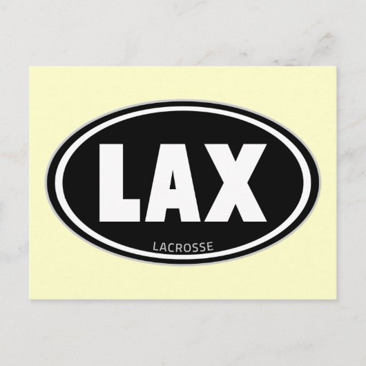 oval schwarz postkarte (Vorderseite)