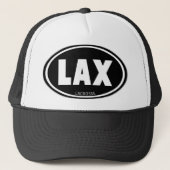 Oval-schwarz Truckerkappe (Vorderseite)