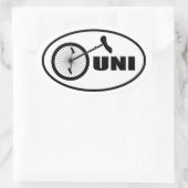 Oval STICKER (Tasche)