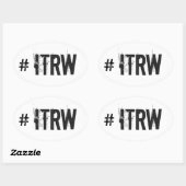 OVAL STICKER (Blatt)