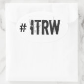 OVAL STICKER (Tasche)