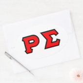 OVAL STICKER (Umschlag)