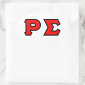 OVAL STICKER (Tasche)