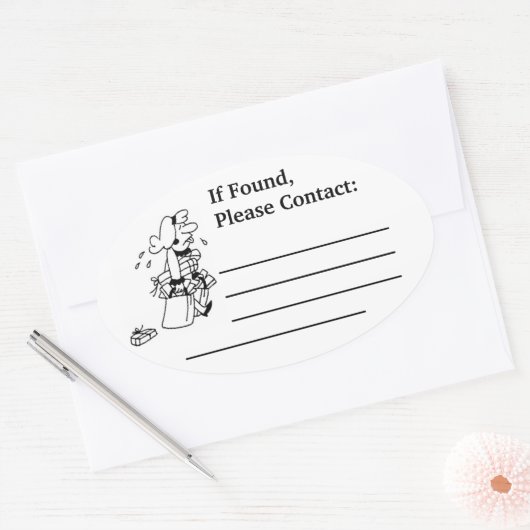 Oval Stickers (Umschlag)