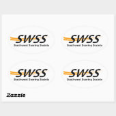 Oval Stickers (Blatt)