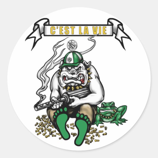 Oval Stickers (Vorderseite)