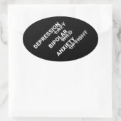 Oval Stickers (Tasche)