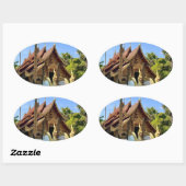 Oval Stickers (Blatt)