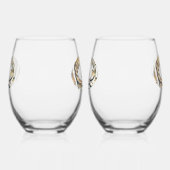 Oval Stripes-JS Weinglas Ohne Stiel (Links)