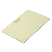 Oval Stripes-KW Notepad Notizblock (angewinkelt)