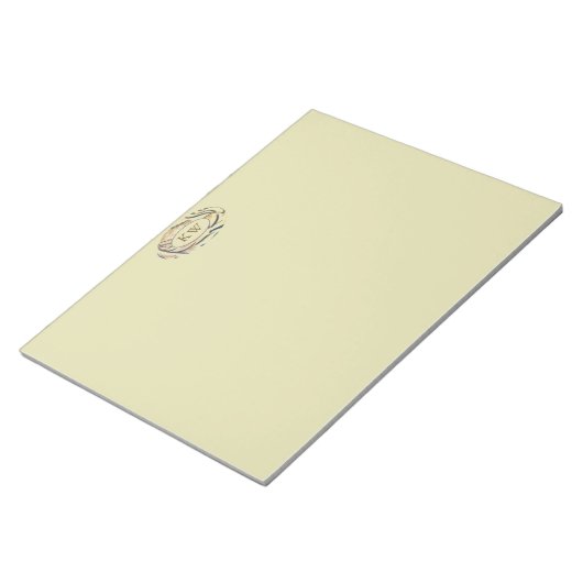 Oval Stripes-KW Notepad Notizblock (angewinkelt)