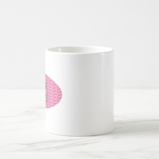 Oval Tasse Rosa Stahl (Mittel)
