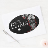 Oval Totem Aufkleber für Föten (Umschlag)