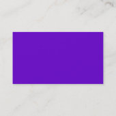 Oval - Violet Visitenkarte (Rückseite)