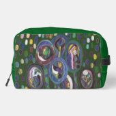 Oval Waschbeutel (Rückseite)