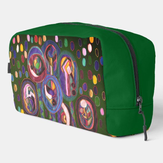 Oval Waschbeutel (Rechte Ecke)