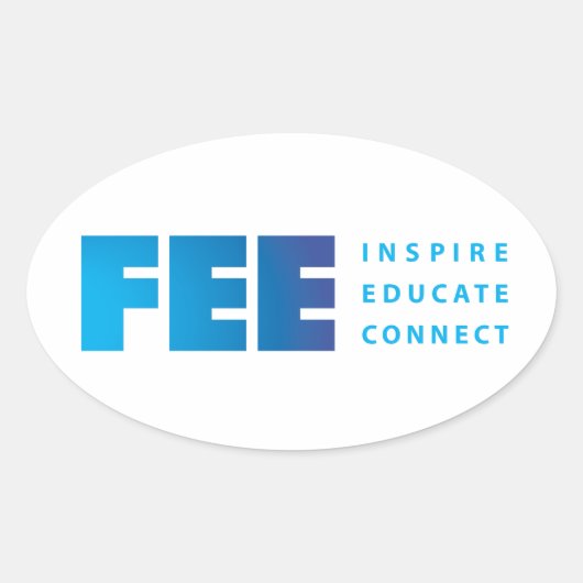 Ovalaufkleber - Maßgeschneidert Ovaler Aufkleber (Vorderseite)