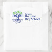 Ovale Aufkleber (Tasche)