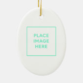 Ovale Keramik Ornament (Hinten)