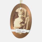 Ovale Keramik-Verzierungs-Kupfer-Grenze mit Ihrem Keramik Ornament (Links)