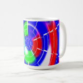 Ovale Malerei Kaffeetasse (VorderseiteRechts)