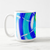 Ovale Malerei Kaffeetasse (Links)