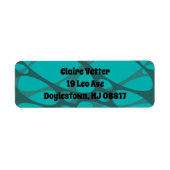 Ovale mit aquamariner Lage (Vorne)