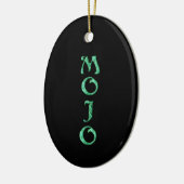 Ovale Mojo-Ornament Keramik Ornament (Links)