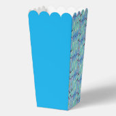 Ovale Popcorn-Boxen Geschenkschachtel (Rückseite)