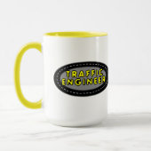 Ovale Tasse des Verkehrsingenieurs (Links)
