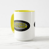 Ovale Tasse des Verkehrsingenieurs (Vorderseite Links)
