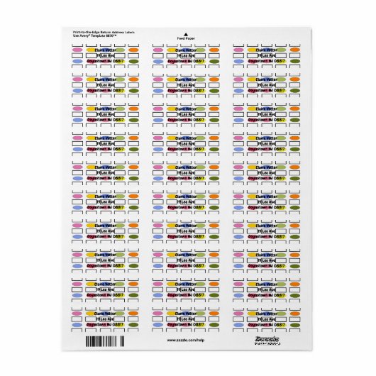 Ovale und Rechtecke - Blumengarten (Vorne)