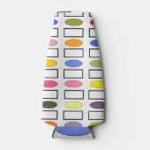 Ovale und Rechtecke - Blumengarten Flaschenkühler (Vorderseite)