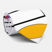 Ovale und Rechtecke - Blumengarten Krawatte (Gerollt)